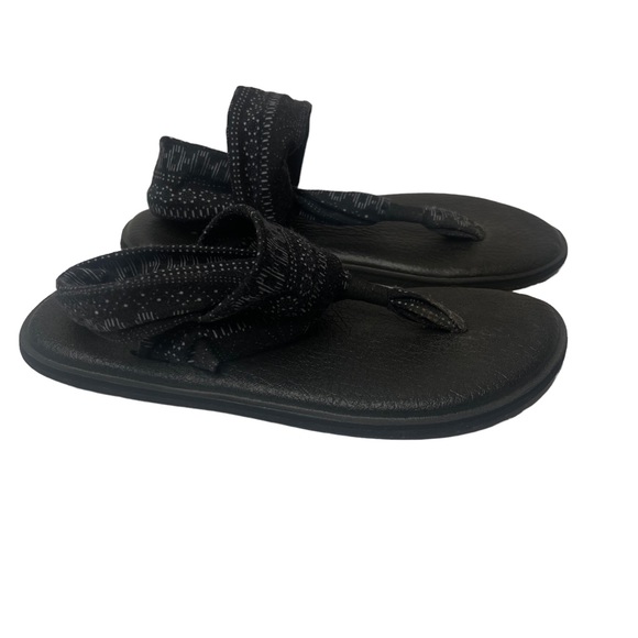 Sanuk Women's Yoga Sling 2 Prints Flips Flops Sandals 1019795 Shibori St… - Picture 4 of 10